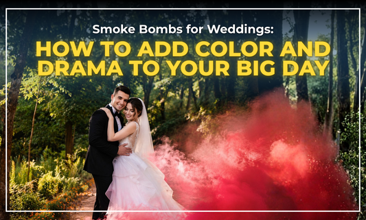 Smoke Bombs for Weddings: How to Add Color and Drama to Your Big Day