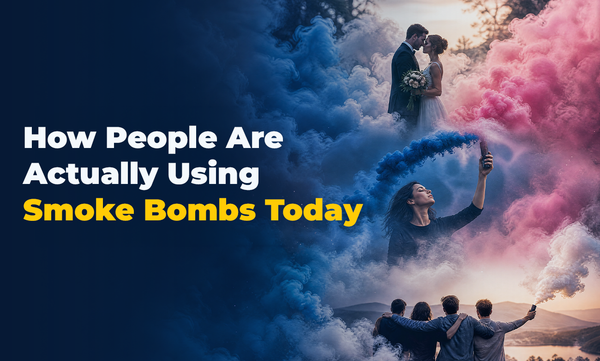 How People Are Actually Using Smoke Bombs Today