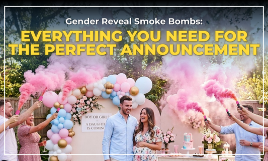 Gender Reveal Smoke Bombs: Everything You Need for the Perfect Announcement