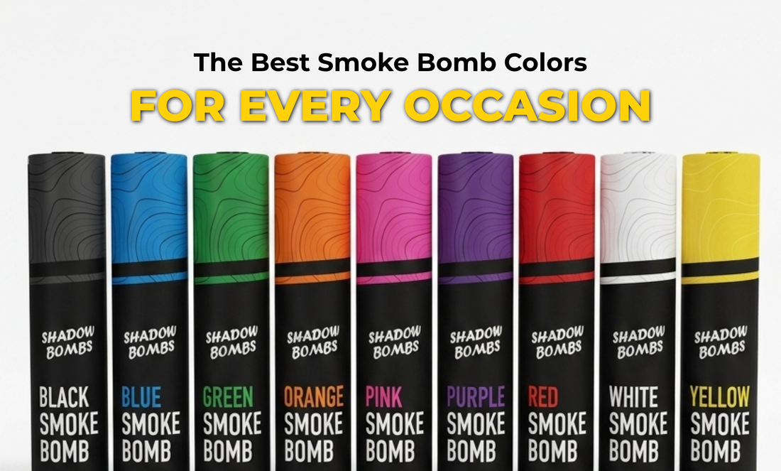 Smoke Shell Colours The Best Smoke Bomb Colors for Every Occasion – Shadow Bombs