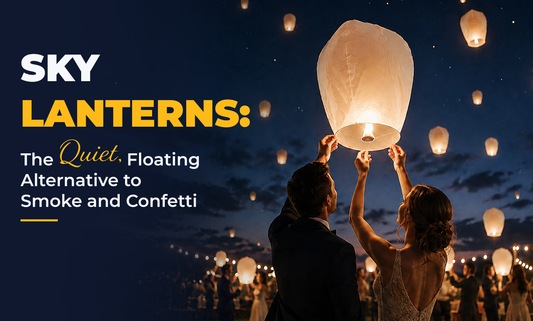 Sky Lanterns: The Quiet, Floating Alternative to Smoke and Confetti