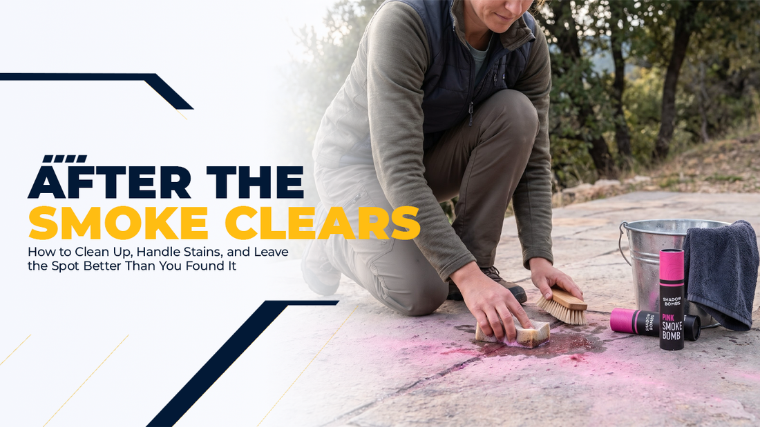 After the Smoke Clears: How to Clean Up, Handle Stains, and Leave the Spot Better Than You Found It