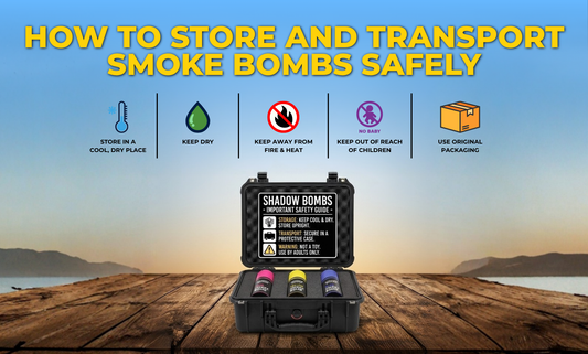 How to Store and Transport Smoke Bombs Safely